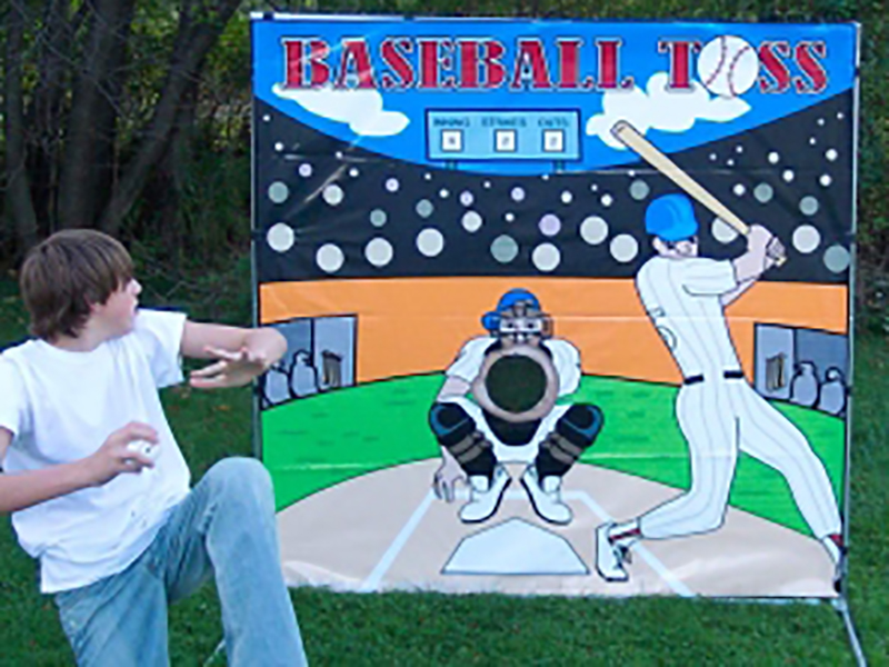 Frame Baseball Toss