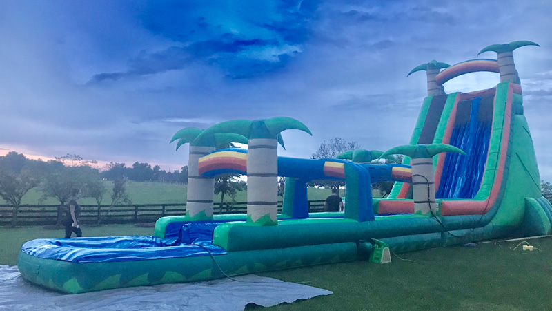 Tropical Slip &lsquo;N Splash Slide 27&prime;
